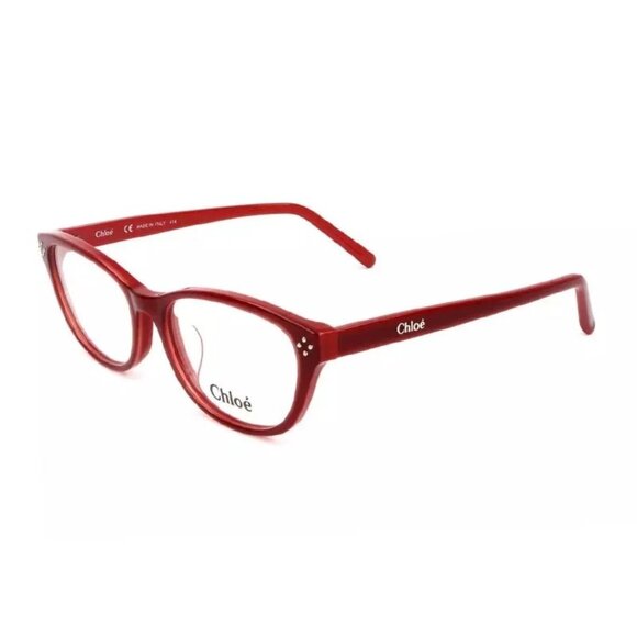 NEW  CHLOE EYEGLASSES RED WOMEN EYEWEAR CHLOE - Picture 1 of 3